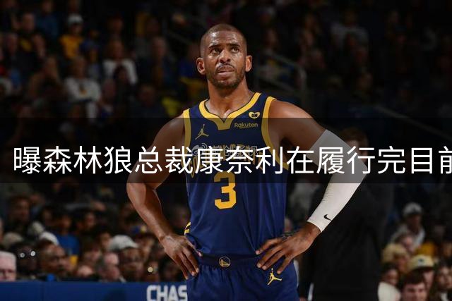 曝森林狼总裁康奈利在履行完目前合同后将获得巨额奖金