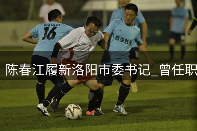 陈春江履新洛阳市委书记 曾任职陕西副省长